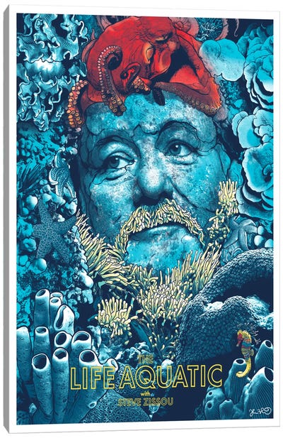 The Life Aquatic With Steve Zissou Canvas Art Print - Bill Murray
