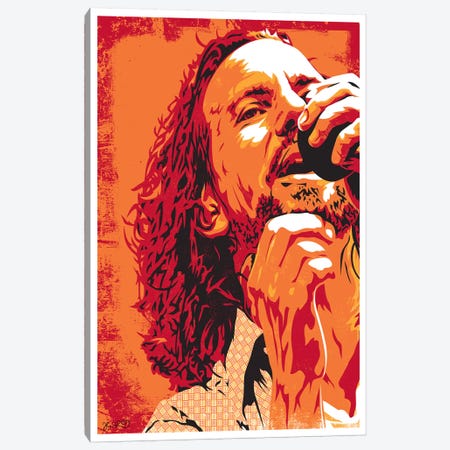 Eddie Vedder Canvas Print #JBD74} by Joshua Budich Canvas Print