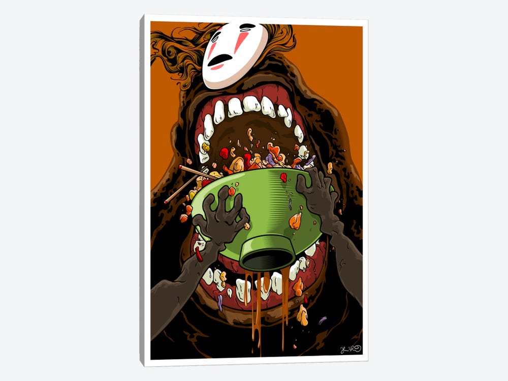 Spirited Away: No Face by Joshua Budich 1-piece Canvas Print