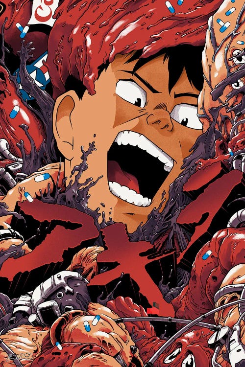 Akira by Joshua Budich wall art