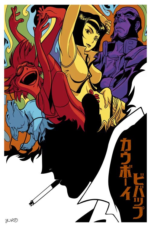 Cowboy Bebop by Joshua Budich wall art