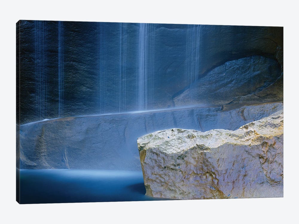 Base Of Vernal Falls by Jim Becia 1-piece Canvas Artwork