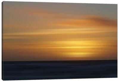 Winter Sunset VII Canvas Art Print - Rothko Inspired Photography