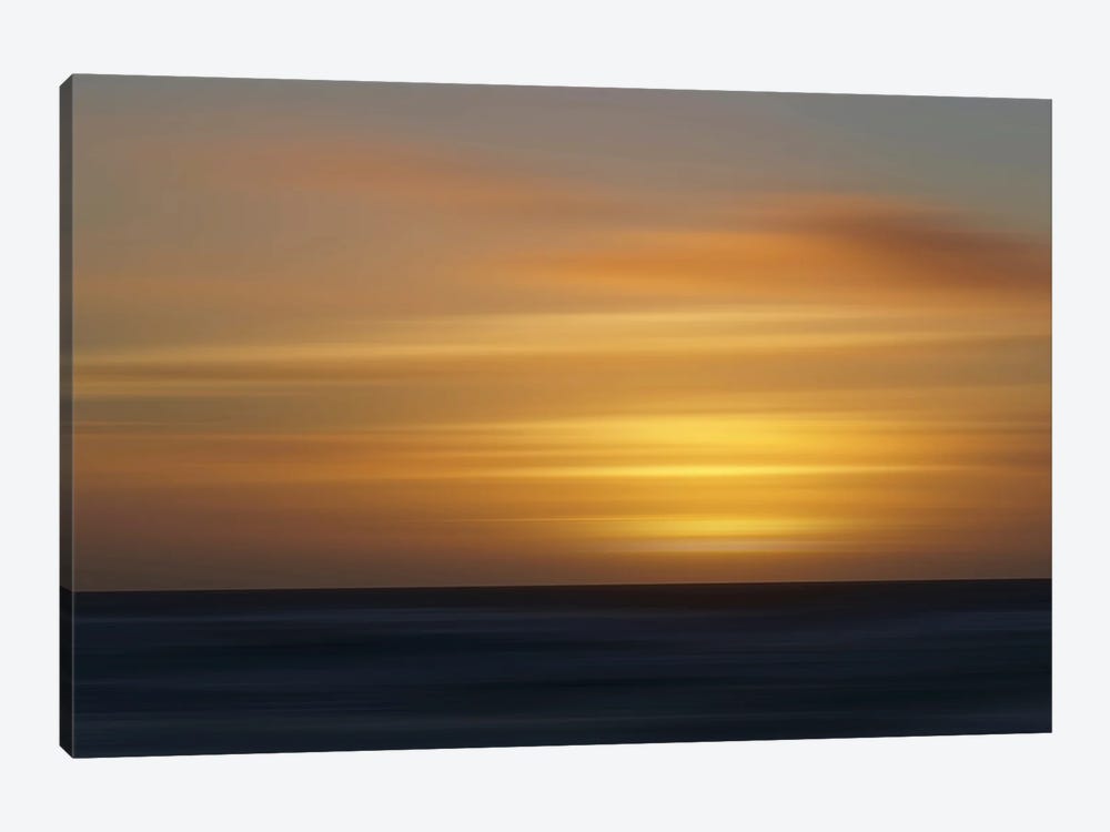 Winter Sunset VII by Jacob Berghoef 1-piece Canvas Print