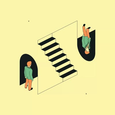 Doppelganger by Jazzberry Blue canvas print