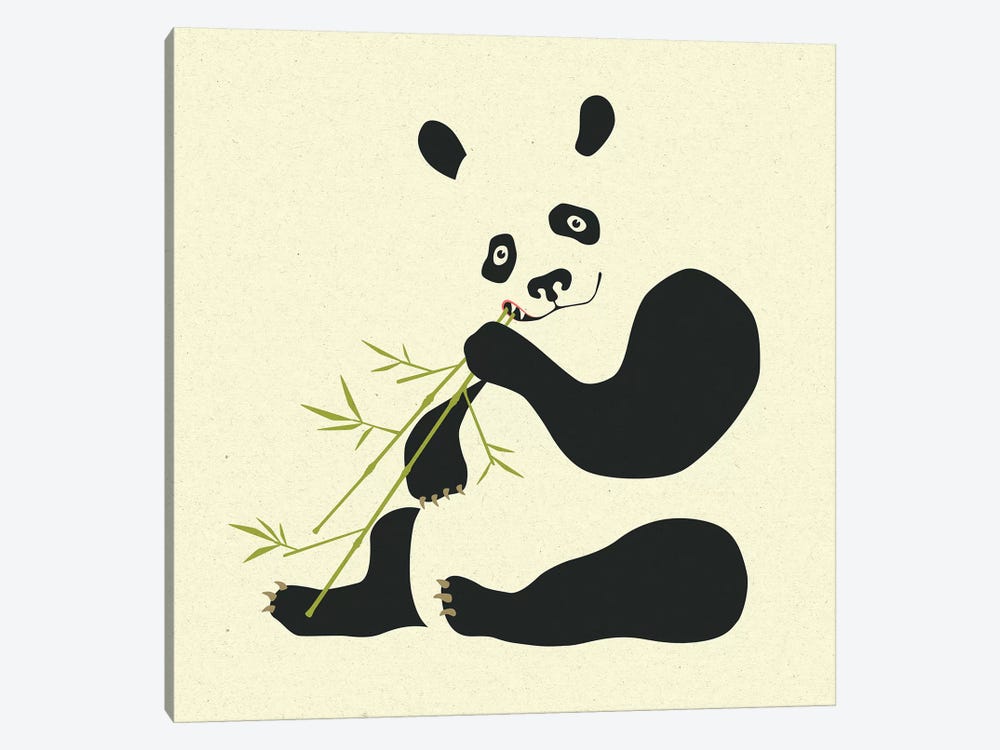 Panda II by Jazzberry Blue 1-piece Canvas Print
