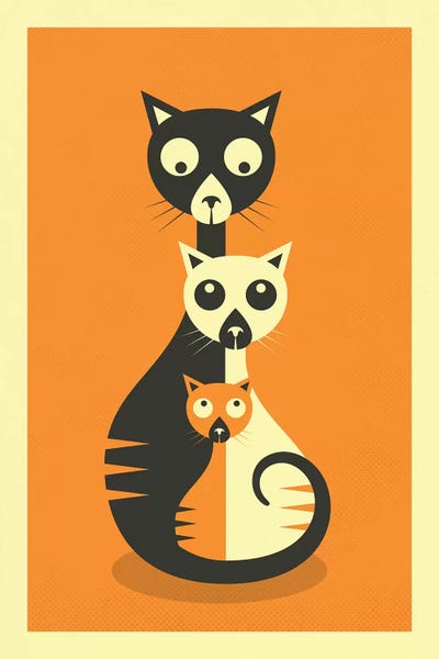 Jazzberry Blue: Sitting Cats by Jazzberry Blue