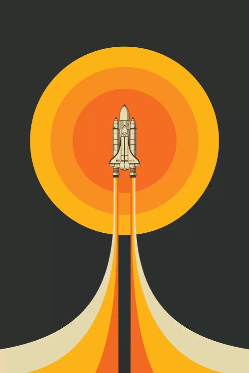 Upward by Jazzberry Blue wall art