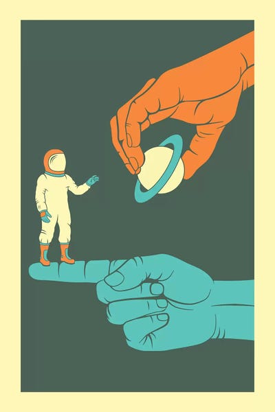 Sci-Fi Planets: Dreamer by Jazzberry Blue