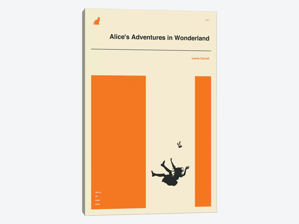 Alice's Adventures In Wonderland I by Jazzberry Blue 1-piece Canvas Art