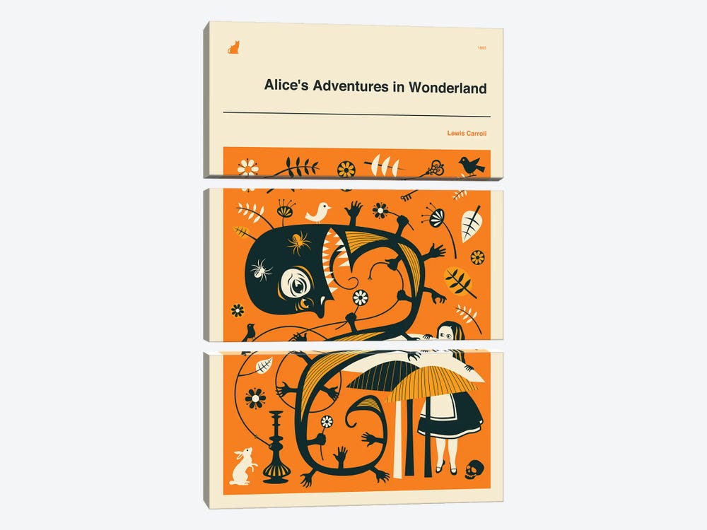 Alice's Adventures In Wonderland II by Jazzberry Blue 3-piece Art Print