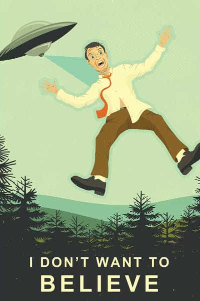 UFOs: I Don't Want To Believe by Jazzberry Blue