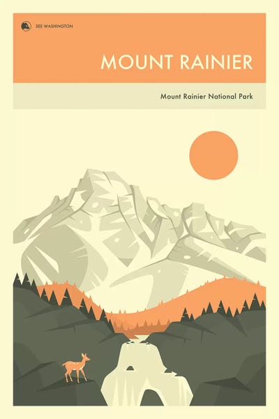 Jazzberry Blue: Mount Rainier by Jazzberry Blue
