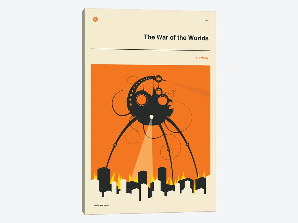 The War Of The Worlds by Jazzberry Blue 1-piece Canvas Wall Art
