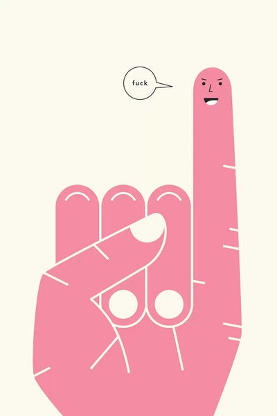 Crude Humor: Pinky Swear by Jazzberry Blue