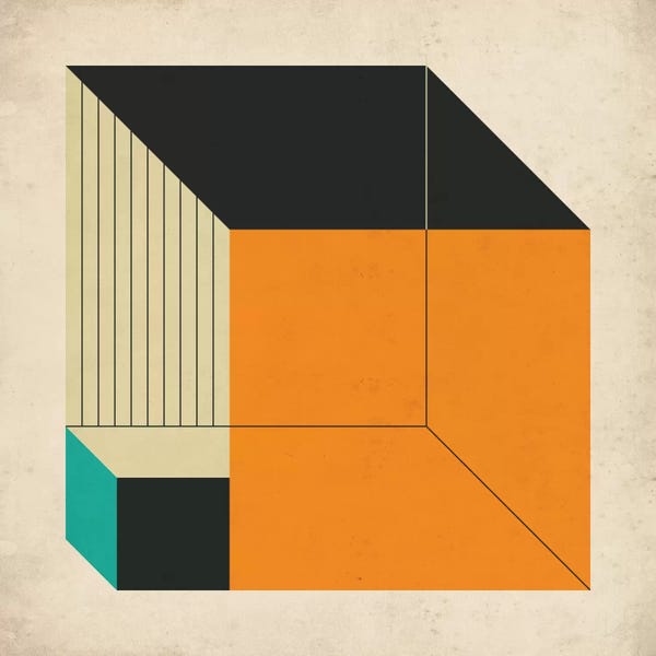 Mathematics: Cubes XIV by Jazzberry Blue