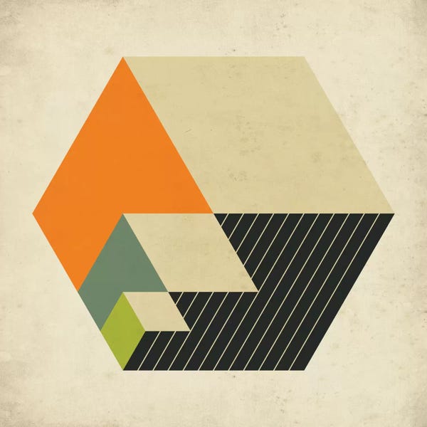 Mathematics: Cubes XV by Jazzberry Blue