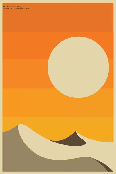 Death Valley National Park: Death Valley I by Jazzberry Blue