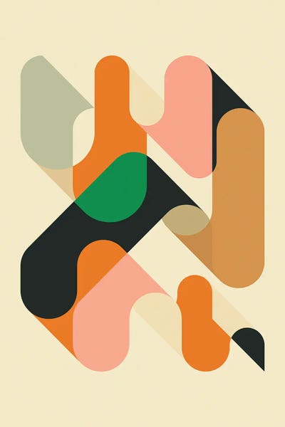 Geometrics I by Jazzberry Blue canvas print