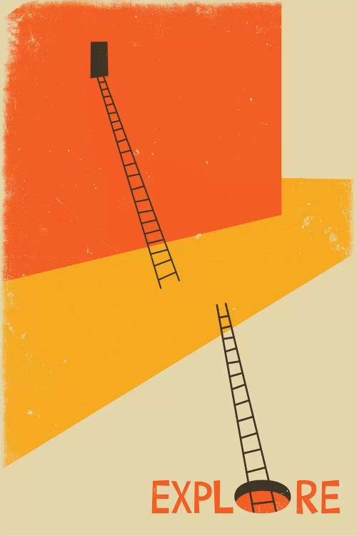 Explore I by Jazzberry Blue wall art