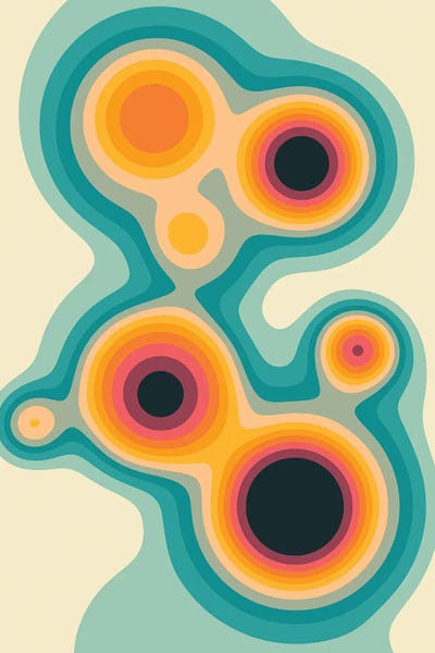 Flux IV by Jazzberry Blue canvas print