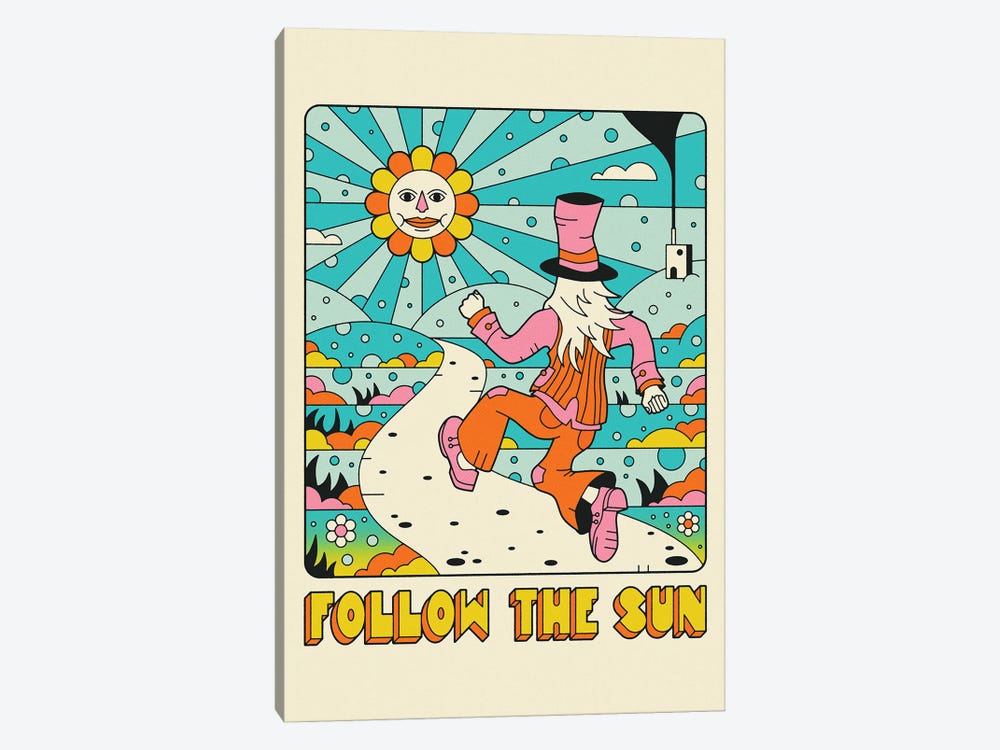 Follow The Sun by Jazzberry Blue 1-piece Art Print