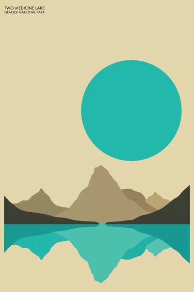 National Parks: Glacier by Jazzberry Blue