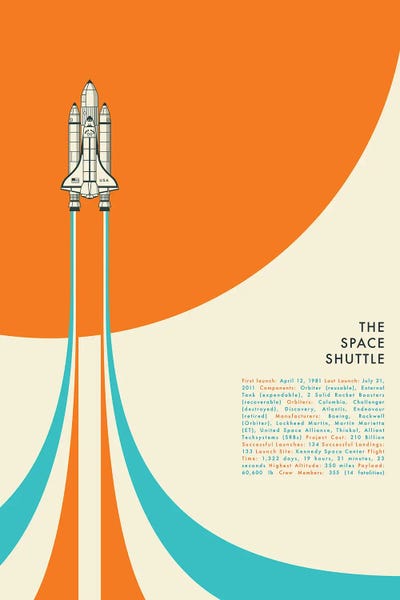 Jazzberry Blue: Space Shuttle by Jazzberry Blue