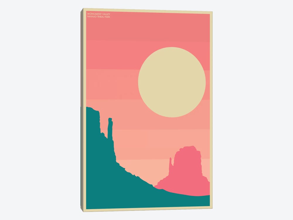 Monument Valley I by Jazzberry Blue 1-piece Canvas Art Print