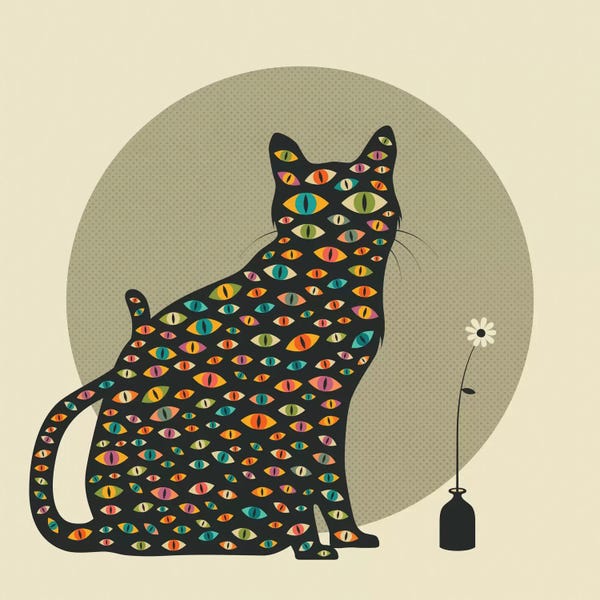 Black Cats: The Watcher by Jazzberry Blue