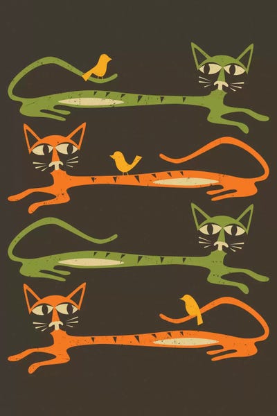 Jazzberry Blue: Birds On A Cat by Jazzberry Blue