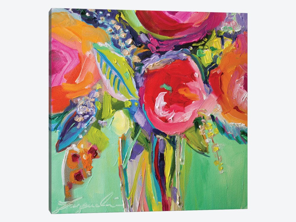 Ode To Summer I by Jacqueline Brewer 1-piece Canvas Art