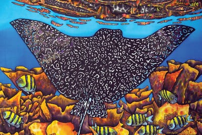 Eagle Ray by Daniel Jean-Baptiste framed wall art