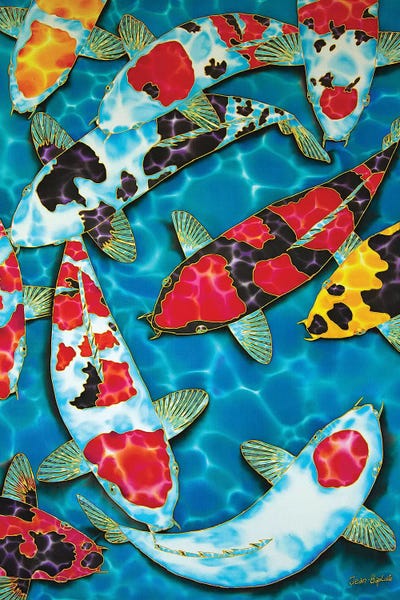 Koi: Fat Japanese Koi by Daniel Jean-Baptiste