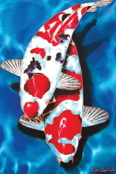 Koi: 2 Koi by Daniel Jean-Baptiste