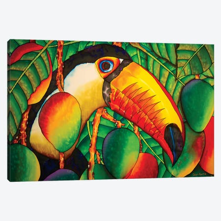 Paradise Toucan Canvas Print #JBT48} by Daniel Jean-Baptiste Canvas Print