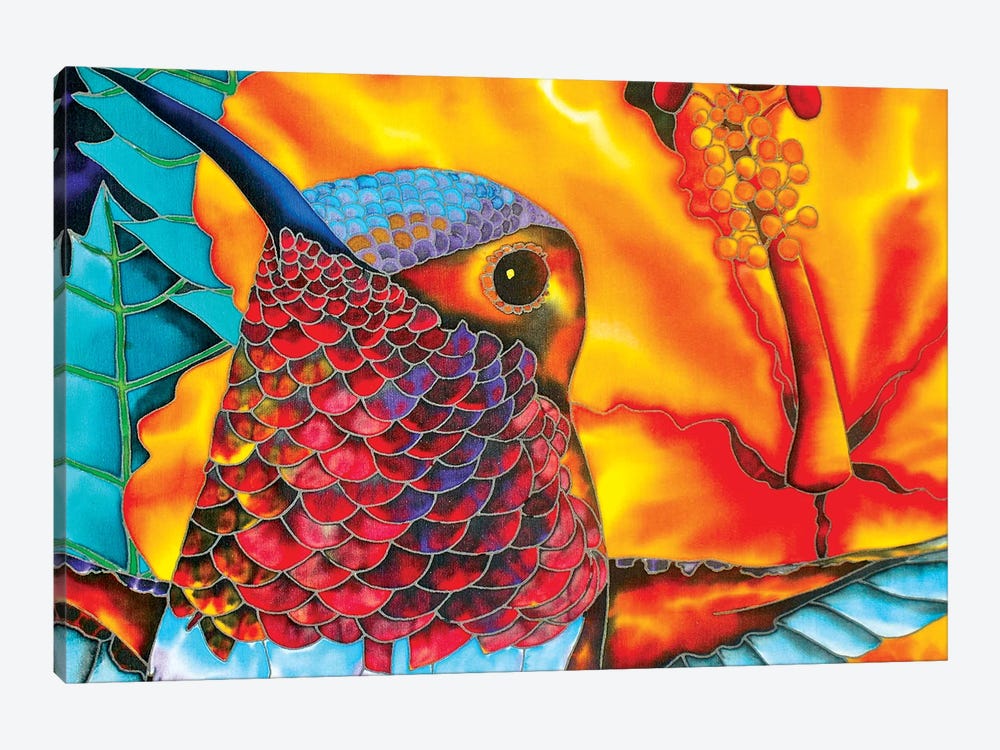 Rufous Hummingbird by Daniel Jean-Baptiste 1-piece Canvas Artwork