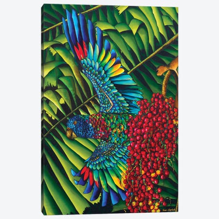 St. Lucia's Bird Of Paradise Canvas Print #JBT58} by Daniel Jean-Baptiste Canvas Wall Art