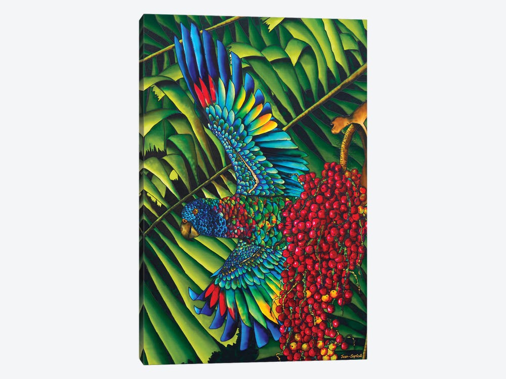 St. Lucia's Bird Of Paradise by Daniel Jean-Baptiste 1-piece Canvas Wall Art
