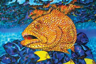 Tiger by Daniel Jean-Baptiste canvas print