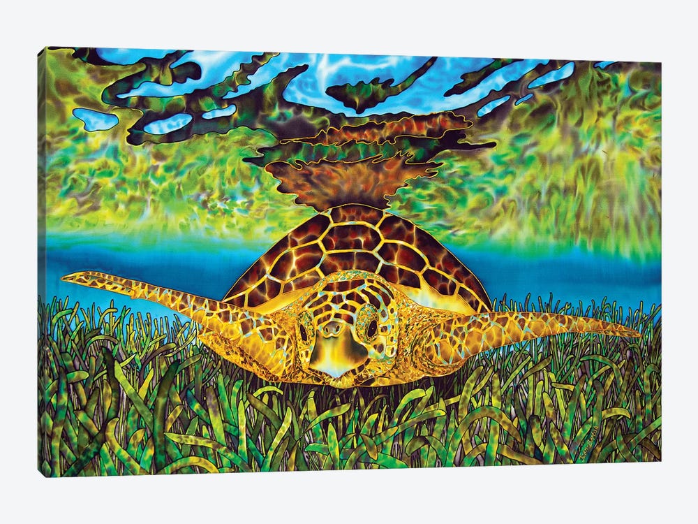 Turtle Grass by Daniel Jean-Baptiste 1-piece Canvas Print