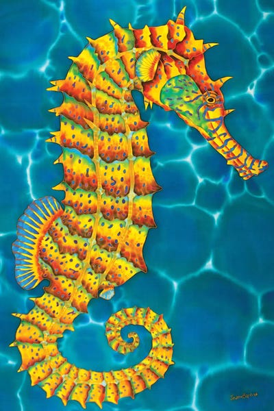 Jamaican Seahorse by Daniel Jean-Baptiste canvas print