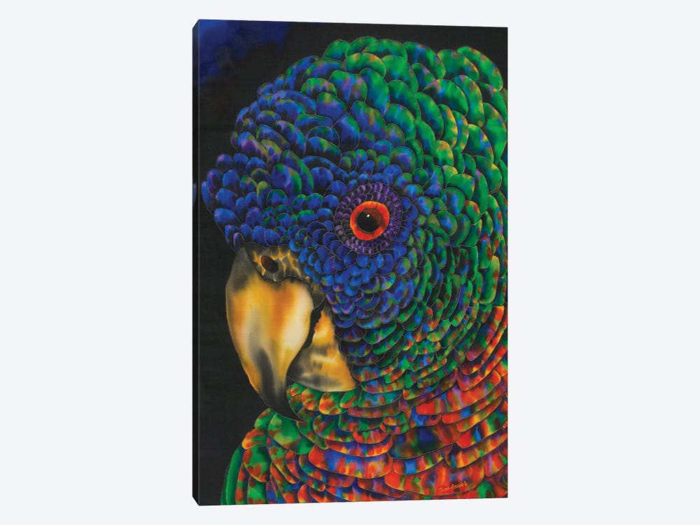 St. Lucia Parrot by Daniel Jean-Baptiste 1-piece Canvas Wall Art