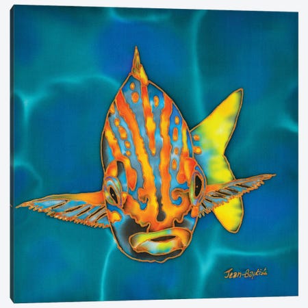 Smallmouth Grunt Fish Canvas Print #JBT87} by Daniel Jean-Baptiste Canvas Art