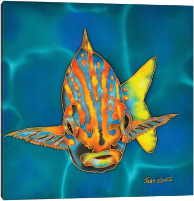 Smallmouth Grunt Fish Canvas Art Print - Daniel Jean-Baptiste