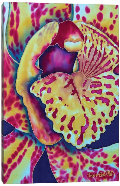 Bonnie's Orchid II Canvas Art Print - Art by Black Artists