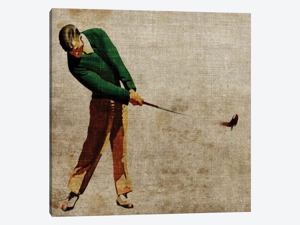 Vintage Sports II by John Butler 1-piece Art Print