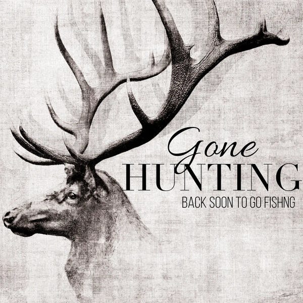 Hunting: Gone Hunting And Fishing by John Butler