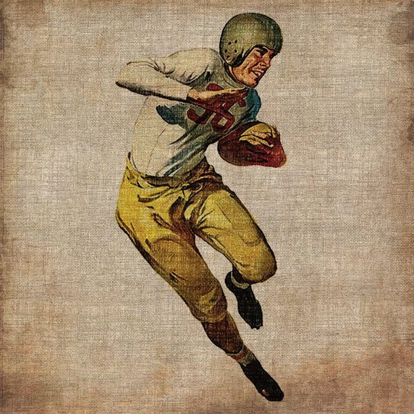 Athletes: Vintage Sports III by John Butler