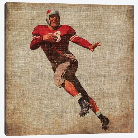 Vintage Sports IV Canvas Print #JBU5} by John Butler Canvas Wall Art